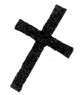 tilted cross