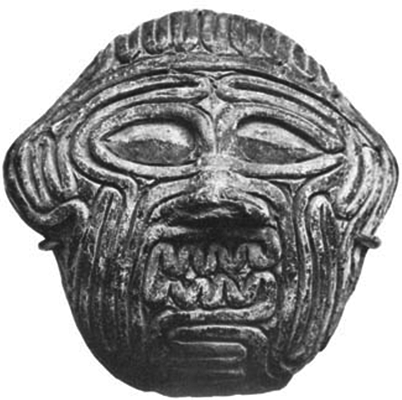 Humbaba's face